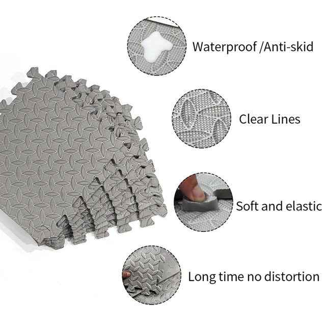 30cm Baby Foam Crawling Mat Children EVA Educational Toys Kids Soft Floor Game Mat Chain Fitness Brick Gym Game Carpet 4