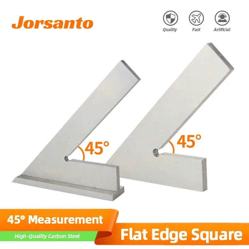 45-Degree-Flat-Edge-Square-Measuring-Multi-Angle-Try-Square-Ruler-Gauge ...