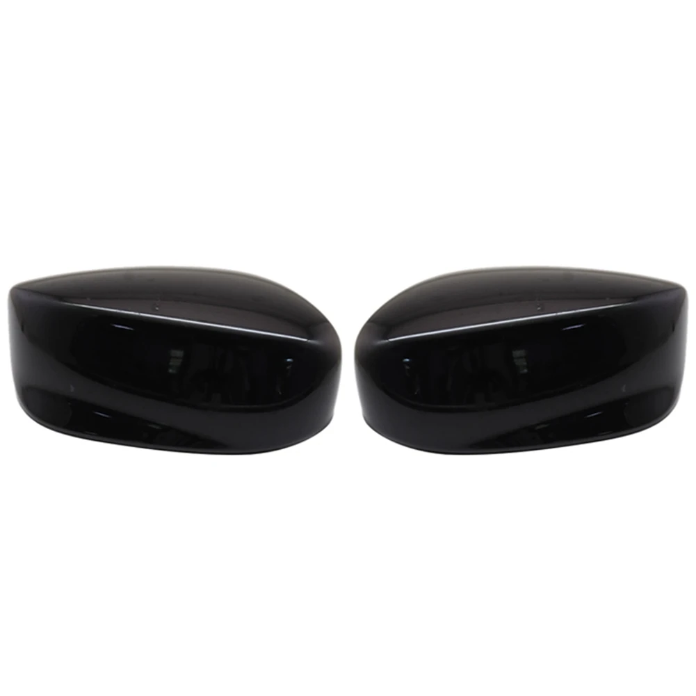 For 2014 2017 Honda Accord Sedan Coupe Glossy Black Side Mirror Covers