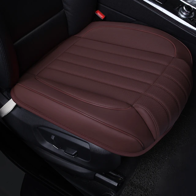 Coussin de jambe d'extension de siège de voiture en cuir PU, coussin  antidérapant, siège avant, universel, arc-en-ciel, accessoires de  modification - AliExpress