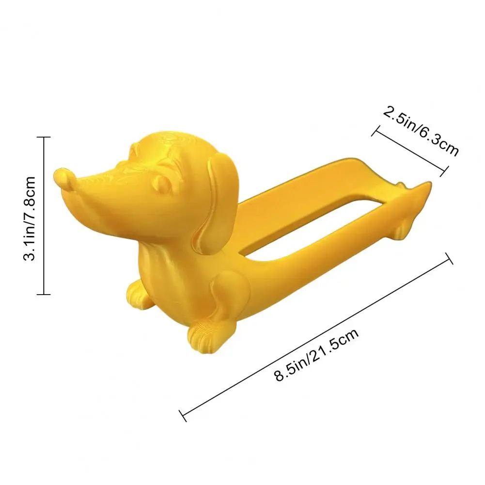 Dachshund Dog Tray for Home Decor Cute Hot Dog Dish 3D Printed Sausage Plate for Sandwiches Snacks Gift Dachshund Lovers