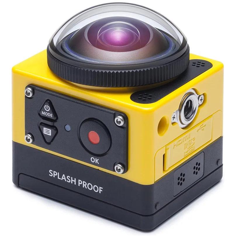 Kodak PixPro SP360 4K 충격 방지 스포츠 카메라, 와이파이 액션 카메라, 야외 스포츠용 방수, 라이딩용 손떨림 방지,