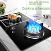 Gas Stove Embedded Integrated Induction Cooker Timeable Detachable Induction Cooker Bottled Liquefied Gas Pipeline Natural Gas 4