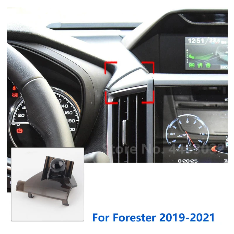 17mm Special Mounts For Subaru Forester Car Phone Holder Supporting