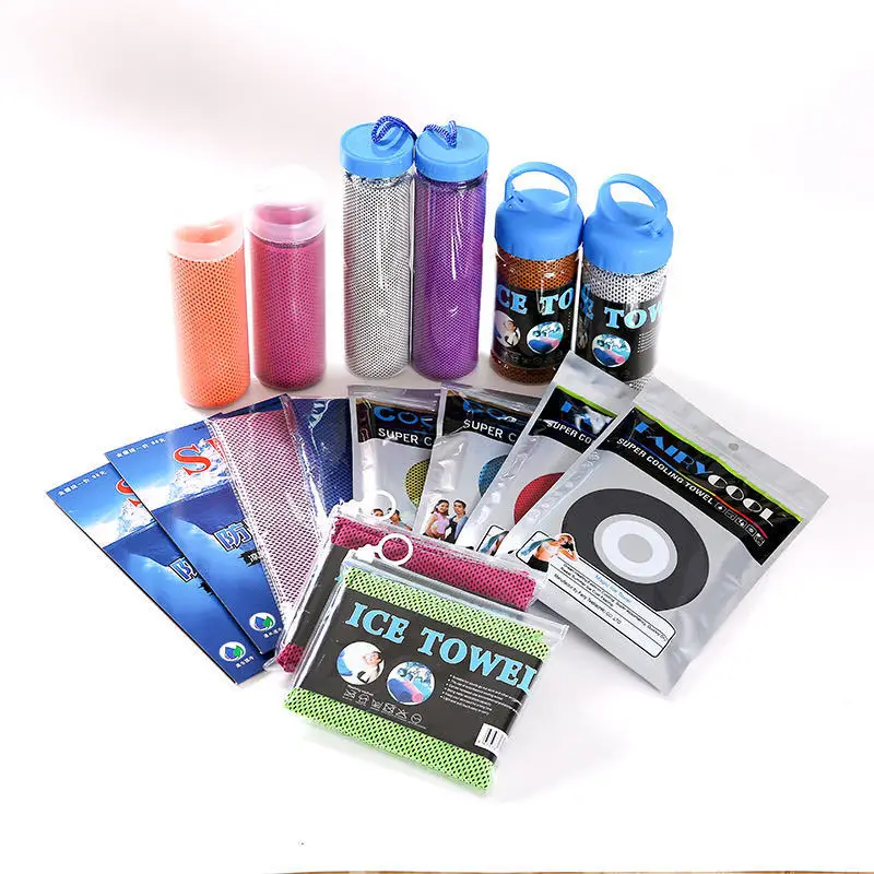 Quick Dry Outdoor Cool Towel Fitness Running Wipe Sweat Ice Towel Super Soft Lightweight Gym Swimming Yoga Beach