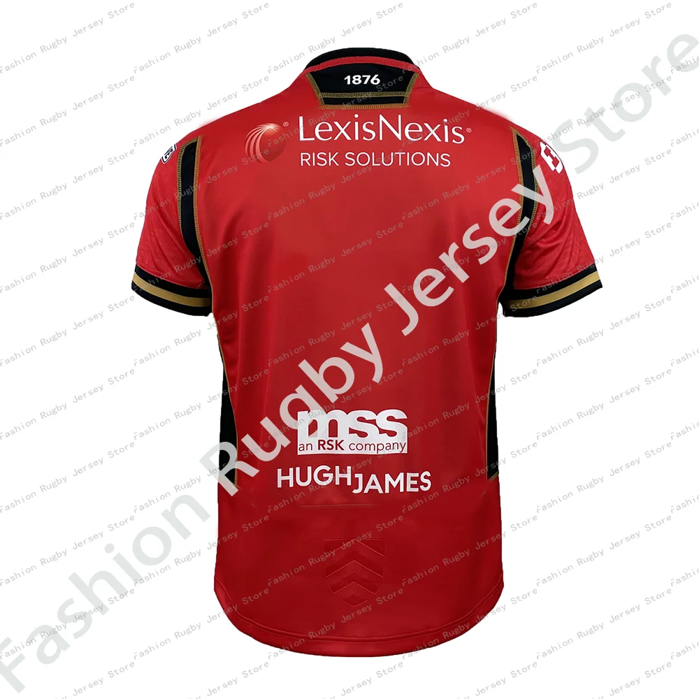 Cardiff Rugby Jersey Clothes Men Kids Children Male Boys Gift T Shirt Team Sportswear Tee Teenager Home Training Top /25 children clothes boxing jersey