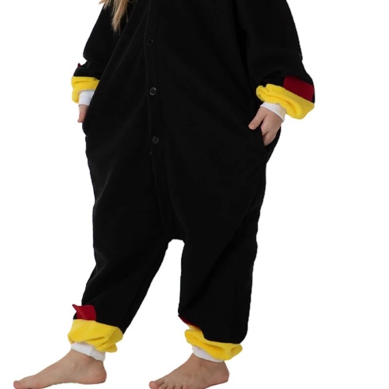 Pijamas De Tiburón Feroz, Pijama De Una Pieza De Dibujos Animados