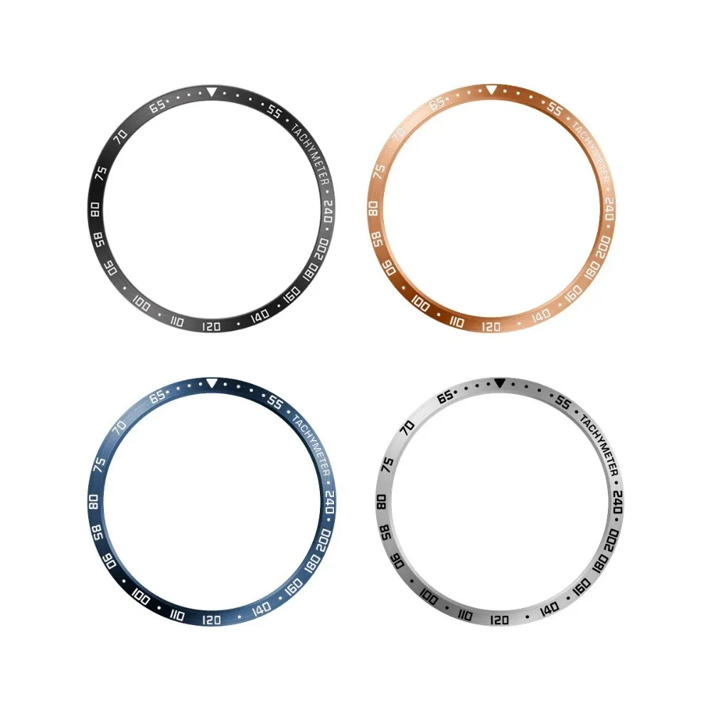 Elegant Metal Bezel Ring Protector for Smartwatch Accessories