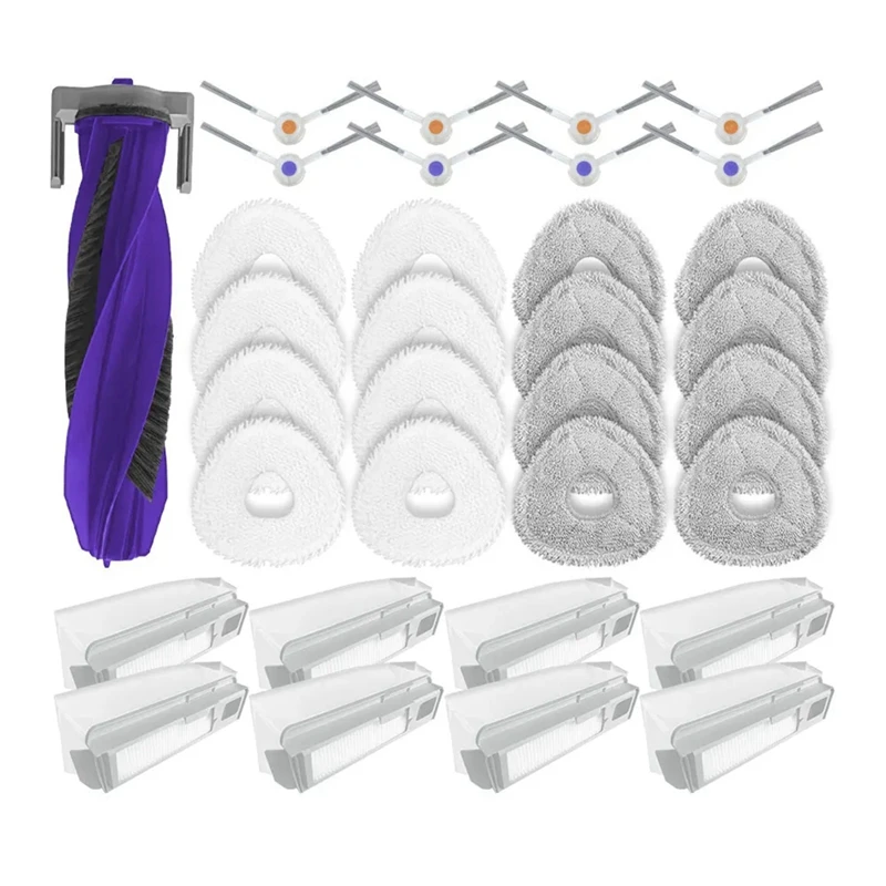 

Набор аксессуаров для Narwal Freo X Ultra / Narwal J4, J4 Lite, сменные детали, основная боковая щетка, фильтр, швабра