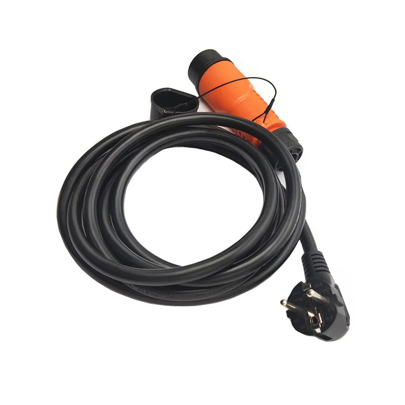 Universal EV cart Charging Power line 10FT YEEDA Y-30 220V 16A Plug with CEE Plug Use in European countries