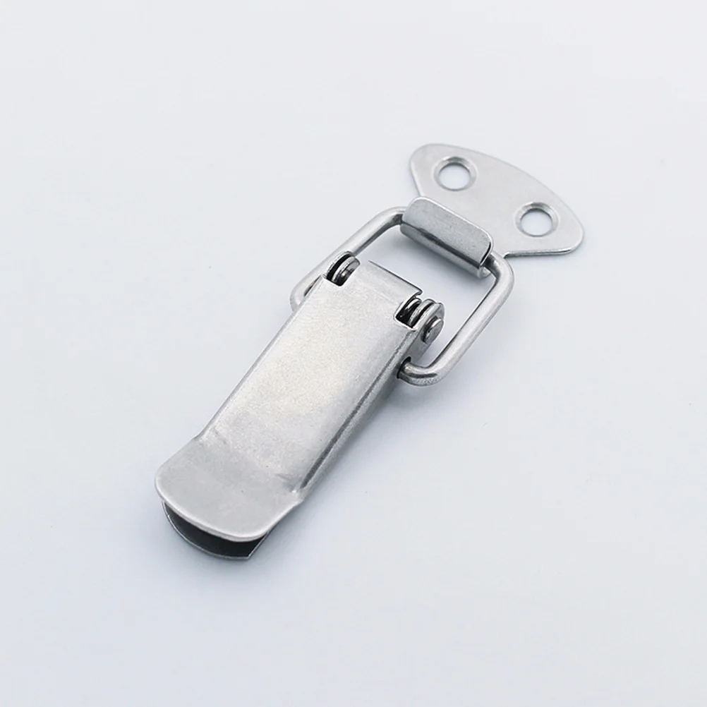 2 Pcs Lever Clamp Quick Adjustable Pull Latches Stainless Steel Toggle Clamps Heavy Duty Bolts Self-locking Buckles Electronic