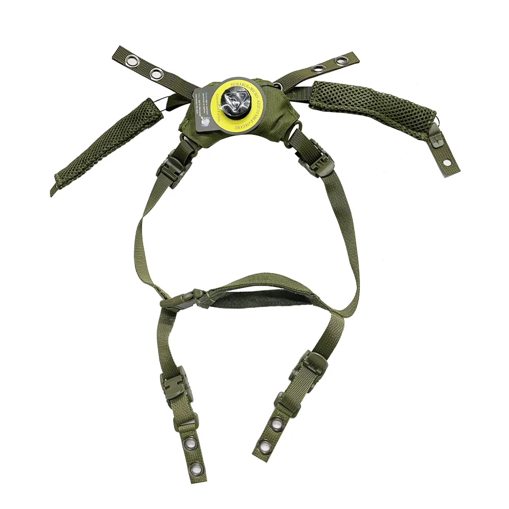 Tactical Helmet Accessories Tactical Helmet Hanging System Suspension Lanyard Chin Strap for Team Wendy FAST MICH