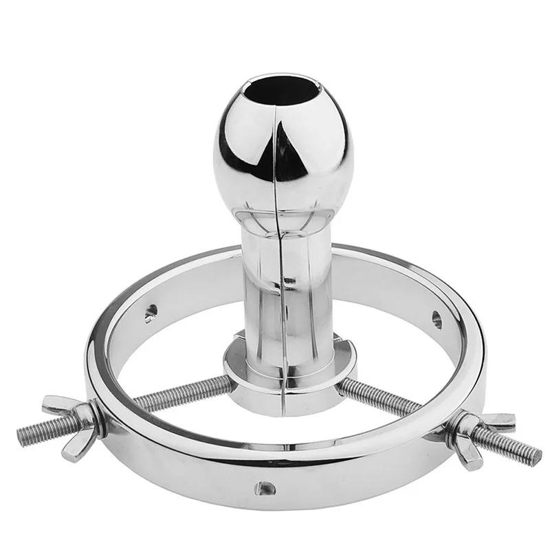 Anal Stretcher Easy Insert Anal Expander Metal Adjustable Dilator SM Sex Toys Men Women Vaginal Smooth Tapered Plug anal plug dilator vaginal expander