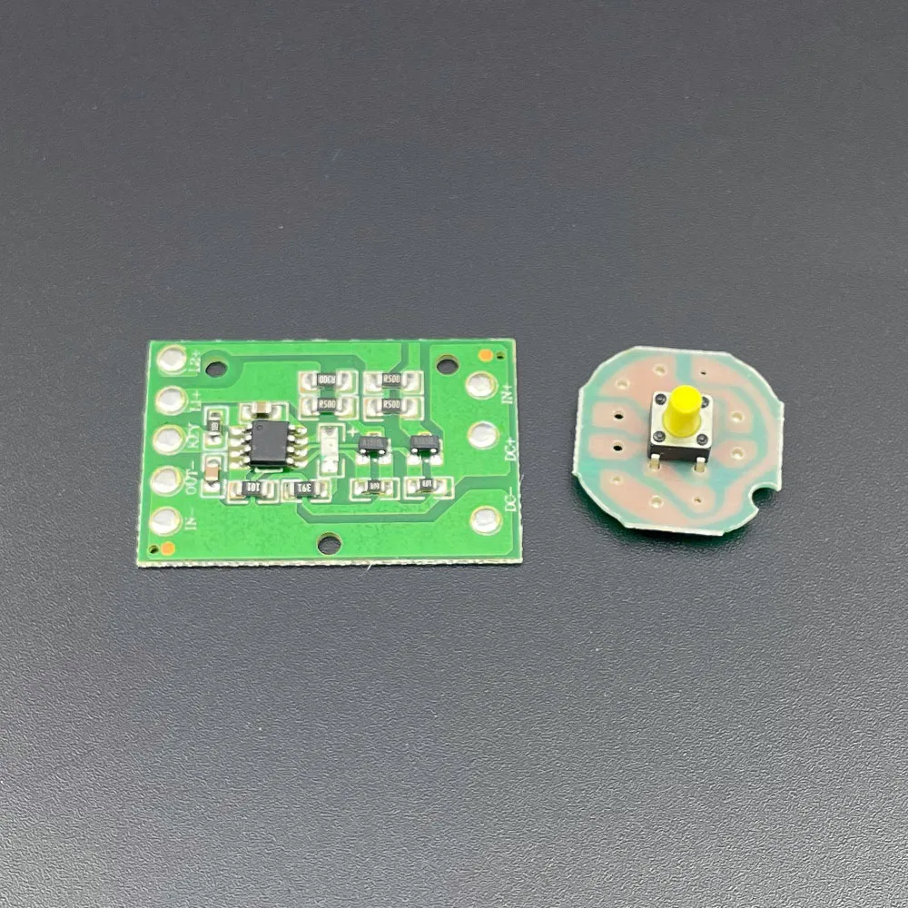 Headlamp Driver Board 10W LED Drive Plate 3 or 5 Mode Head light Cap Lamp Flashlight 18650 Electric Circuit Switch Board