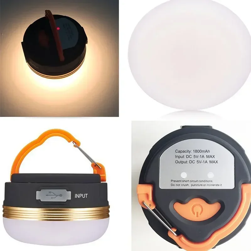 LED Lantern Portable Camping Light 3 Lighting Modes Camplights Hanging Rechargeable Outdoor Tent Home Emergency Lamp Magnet camping light,portable lanterns,camping lamp,camping lantern,emergency lights