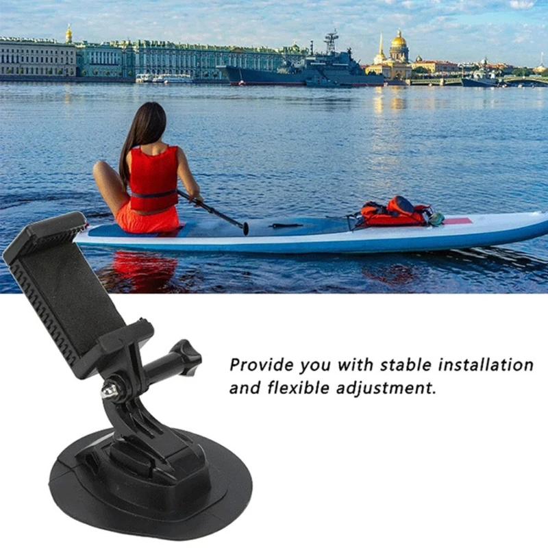 

Reliable Surfs Paddle Board Camera Fixed Bracket Durable Camera Mount Base for Action Cameras on Surfs Paddle Boards Easy Use