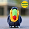 Toucan Plush Toy High Fidelity Hornbill Plushie Toco Peluche Lifelike Stuffed Animals Simulation Doll Toy Gifts For Kids 4