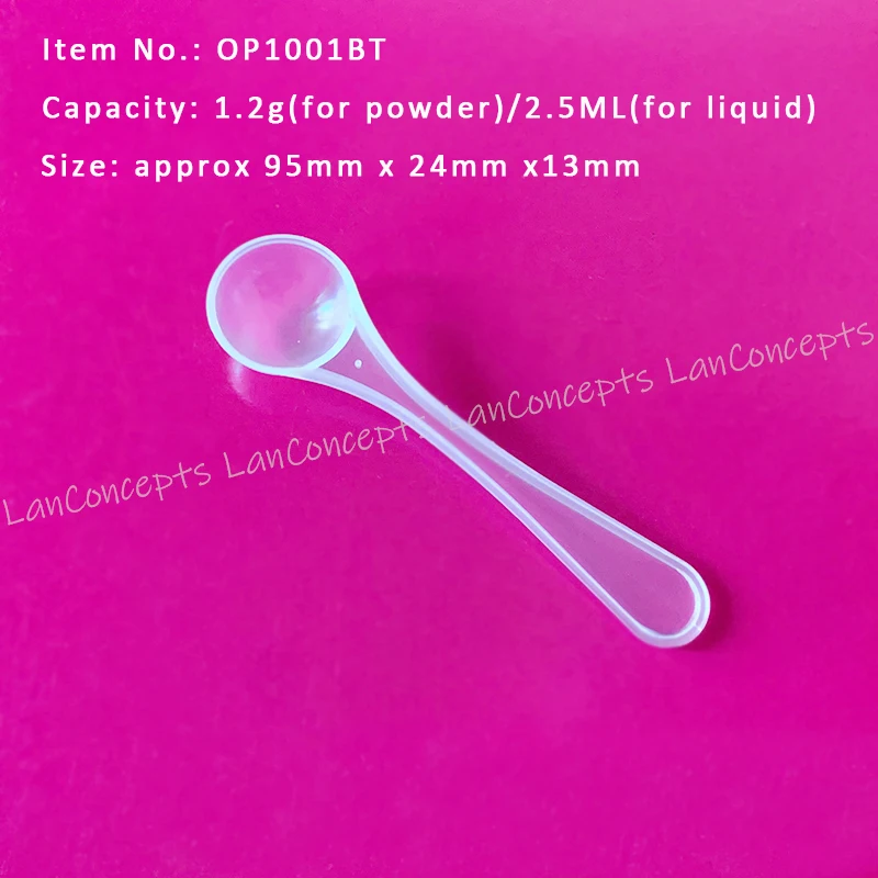 0.7g Micro Plastic Measuring Scoop 1.5ML Lab Powder Spoon - Free shipping  200pcs/lot - AliExpress