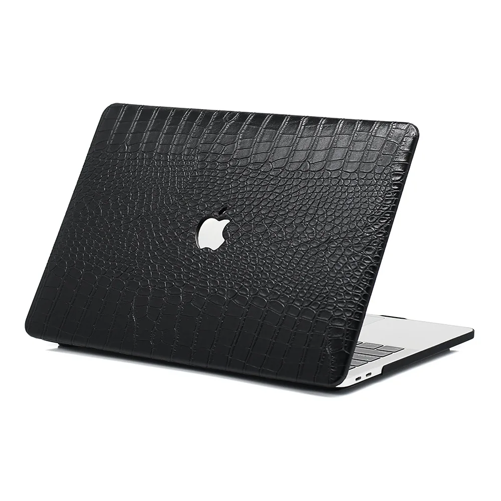 Premium PU Leather Laptop Case - Sleek Hard Cover