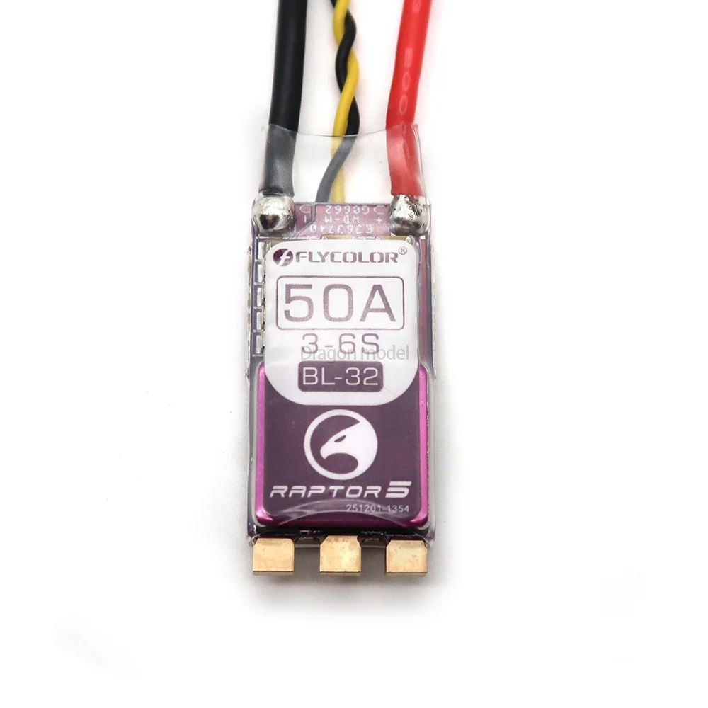 ESC Raptor5 20A-50A BLHeli_S pour Drone FPV RC Multirotor