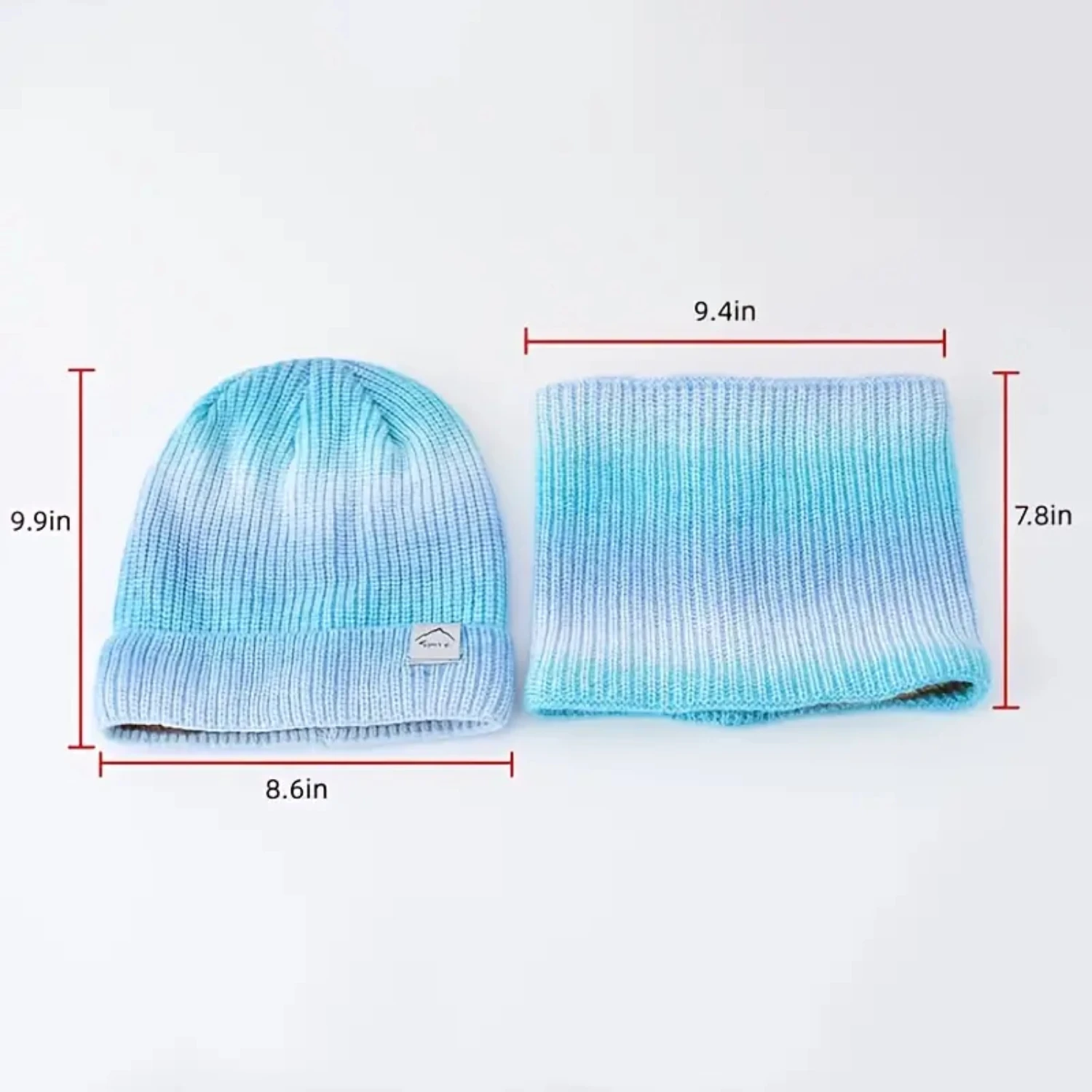 Winter Women's Beanies and Snood Set-Soft and Warm Hat with Matching Scarf-Cute Girls' Winter Hat Set