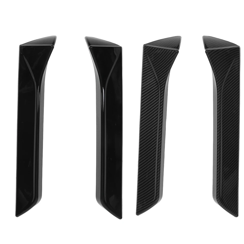 Rear Window Side Spoilers, ABS Plastic Back Window Wing Trims Left Right 2 Pieces For Auto Replacement For Glk Class X204 2009 2015 - View #2