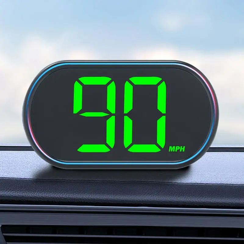 HD 자동차 헤드업 디스플레이, 3.2 인치 LED 스크린 HUD 프로젝터, 디지털 속도계, 플러그 앤 플레이, OBD2 GPS 헤드업 디스플레이