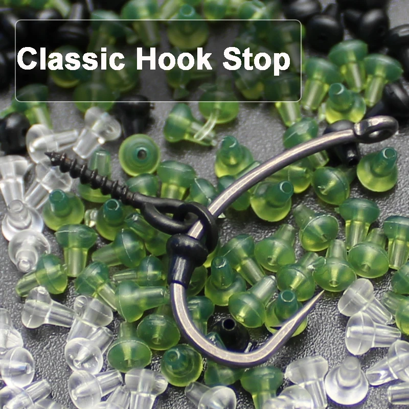 100 Stück Karpfen Angelhaken Stopper - Anti-Derone Set Für Europäische Ronnie Rigs
