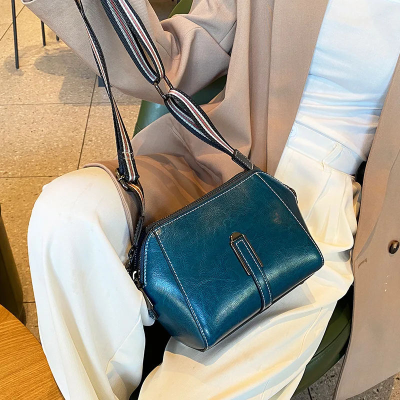 Summer Casual Shoulder Bag for Women Cowhide Leather Phone Bag Ladies Designer Bags Luxury Crossbody Small Shell