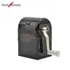 R&R Manual Hand Tobacco Grinder High Efficient Grass Crank Cutter with Storage Box Muller Shredder for Smoking Home Accessories 2