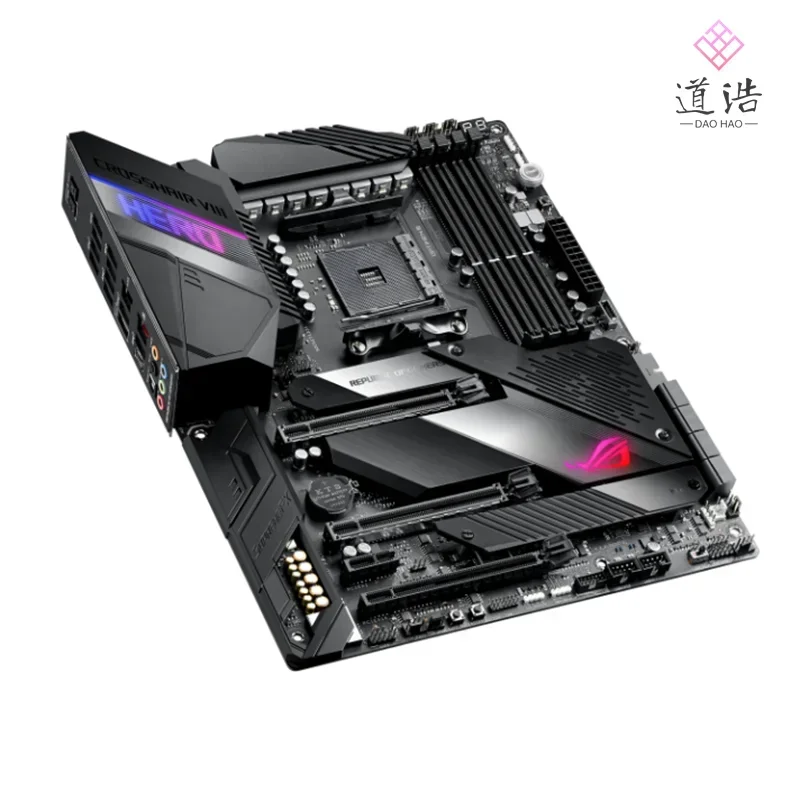 For ROG CROSSHAIR VIII HERO Motherboard 128GB AM4 DDR4 ATX X570 Mainboard 5 For ROG CROSSHAIR VIII HERO Motherboard 128GB AM4 DDR4 ATX X570 Mainboard - Image 3