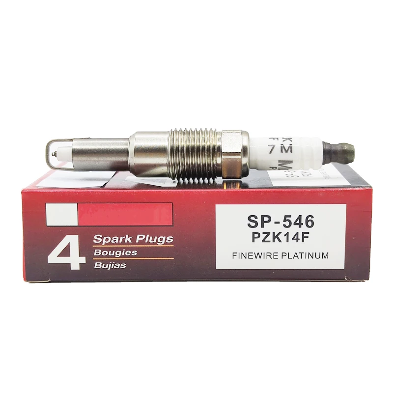 4pcs Sp546 Pzk14f Platinum Spark Plug For Ford Expedition F150 F250