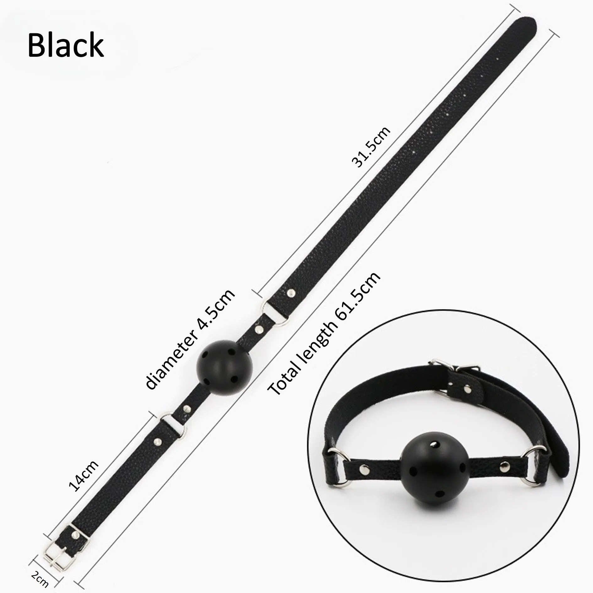 BDSM Binding Mouth Ball，Alternative sex toys for couples, adult sex products