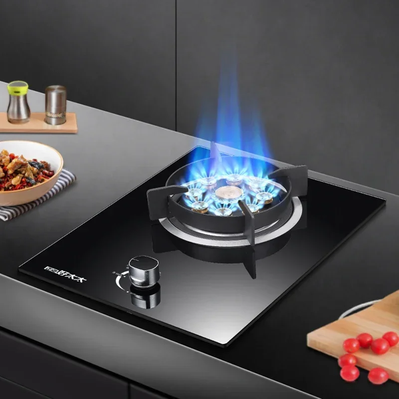 Good Wife Gas Stove Single Stove Household Liquefied Gas Stove Stainless Steel Embedded Fire 2