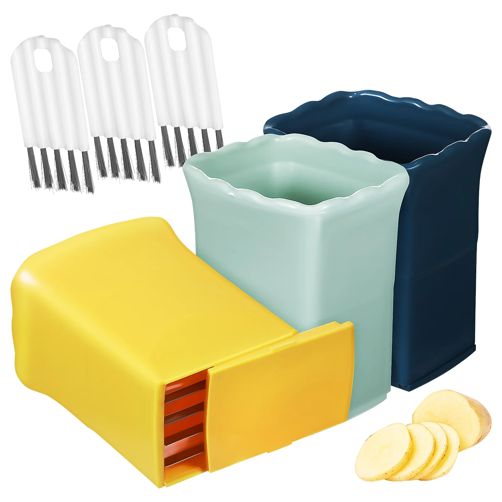 

3 Pcs Cup Slicers Strawberry Slicer Fruit Slicer Strawberry Egg For Kitchen