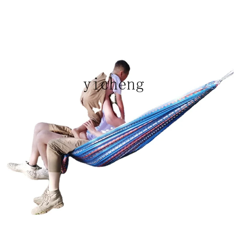 

YY Feixia Hammock Outdoor Double Home Anti-Rollover Baby Swing