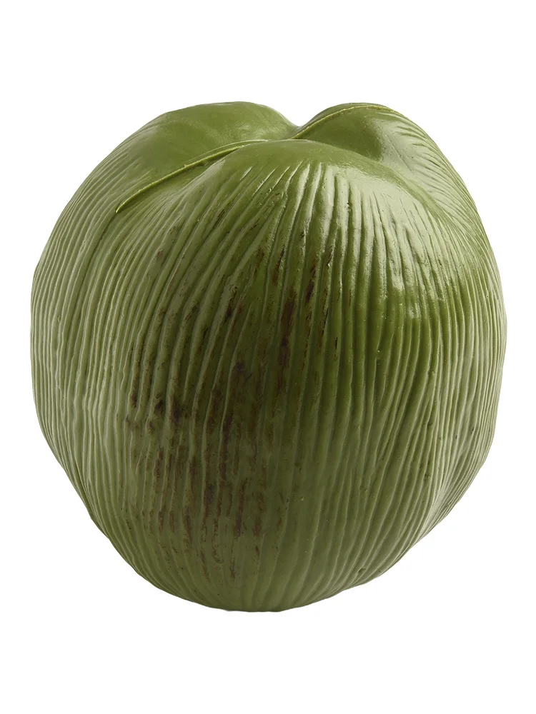 1 Stück Obst-Ornament, künstliche Kokosnuss, gefälschte Bauernhaus-Dekoration, simulierte Obst-Requisiten, Heim-Party-Dekoration – Detail 24