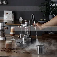 HomeWise Steam Milk Frother Household Coffee Milk Foamer Espresso Coffee Maker Milk Frother with Steam Nozzle 1-5 Hole Optional 1