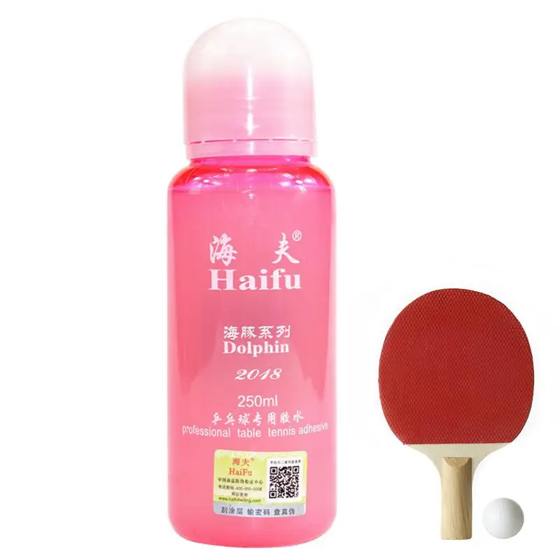 HAIFU WHALE Table Tennis Speed Glue 250ml Sponge Booster Effect Whale Haifu whale table tennis speed glue 250ml sponge booster effect whale
