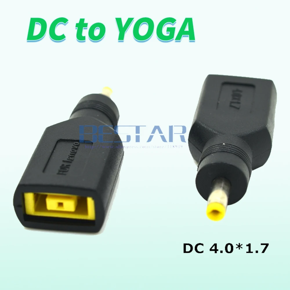 Adattatore Di Alimentazione Da Cc A Yoga Dc 4.0*1.7Mm 4.0 1.7 E 4.8*1.7 E 5.5*2.5Mm Connettore Per Lenovo X1 Carbon Yoga Dc Jack Square 13