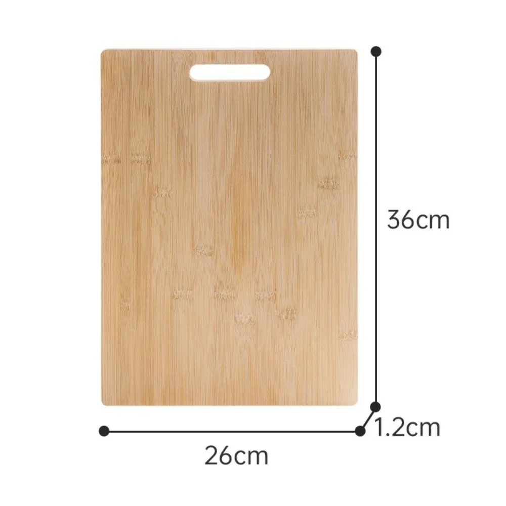 Sustainable Bamboo Cutting Board - Durable & Portable Double-Sided Chopping Board