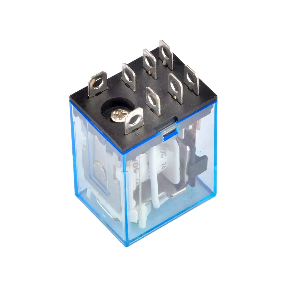 1pcs General Purpose LY2NJ HH62P Electronic Micro Electromagnetic Relay LED Lamp 10A 8 Pins Coil DPDT DC12V 24V AC110V 220V