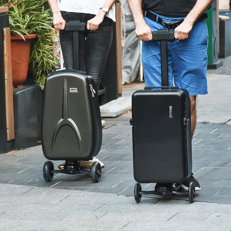 Intelligent Charging Suitcase Carry On 