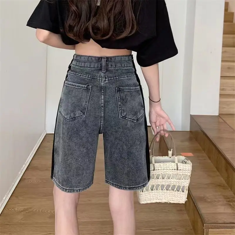 Rainbow Plus Size Vintage High Waisted Shorts 1970s Vintage Indian