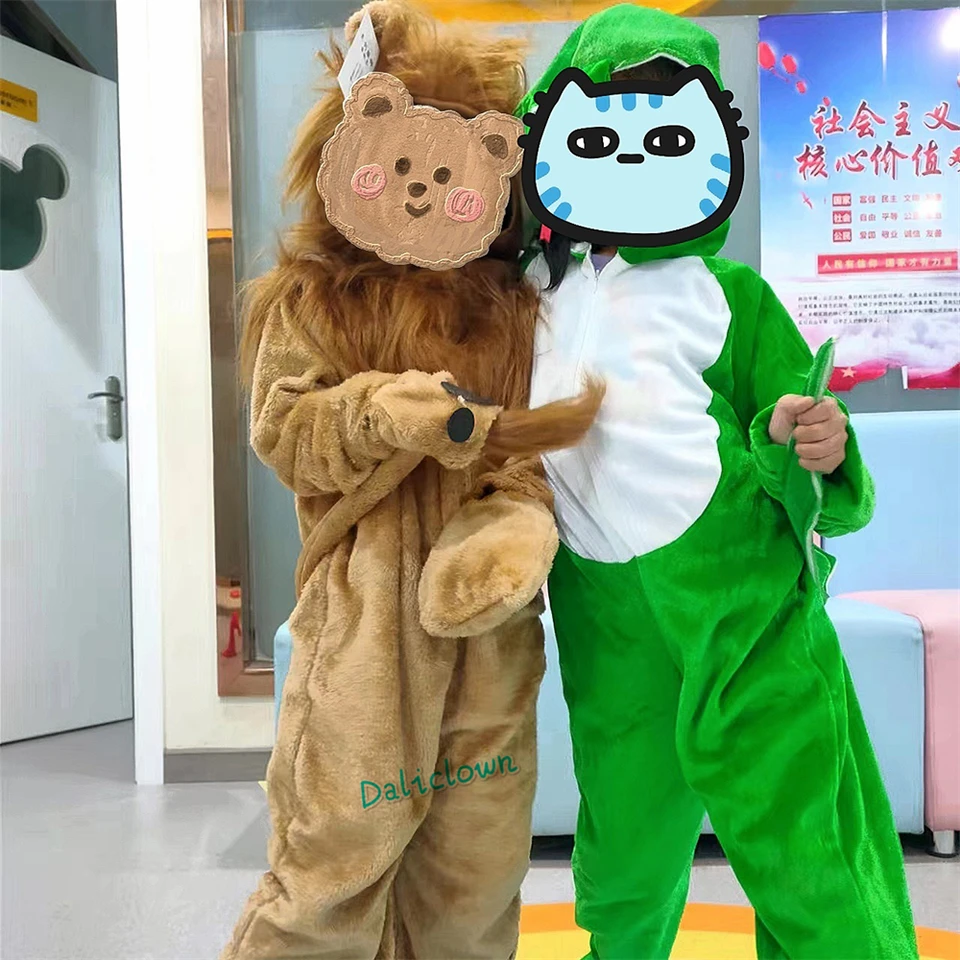 Fun Play Lion Costume For Kids - Fancy Dress Animal Onesie For Boys And - View #6