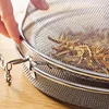 Food Drying Fish Stainless Steel Fly-Proof Round Net Hang Mesh Net Drying Rack Drying Rack Herb Drying For Shrimp Fish Fruit 4