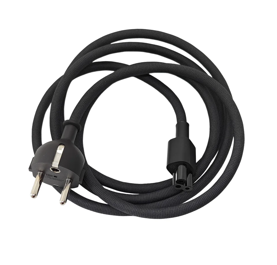 AC拡張電源コード,Apple Mac studio用ナイロンケーブル,EU