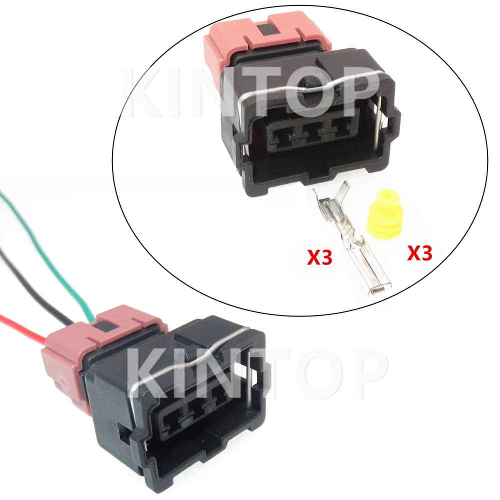 

1 Set 3 Pins PB185-03326 Car Waterproof Socket Starter Automobile Ignition Coils Electric Cable Connector 15305560