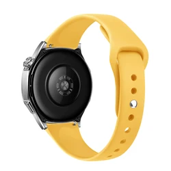 Women's Silicone Bracelet Band - 18mm, 20mm, 22mm - Versatile Wrist Strap - 22mm watch band (13 yellow)