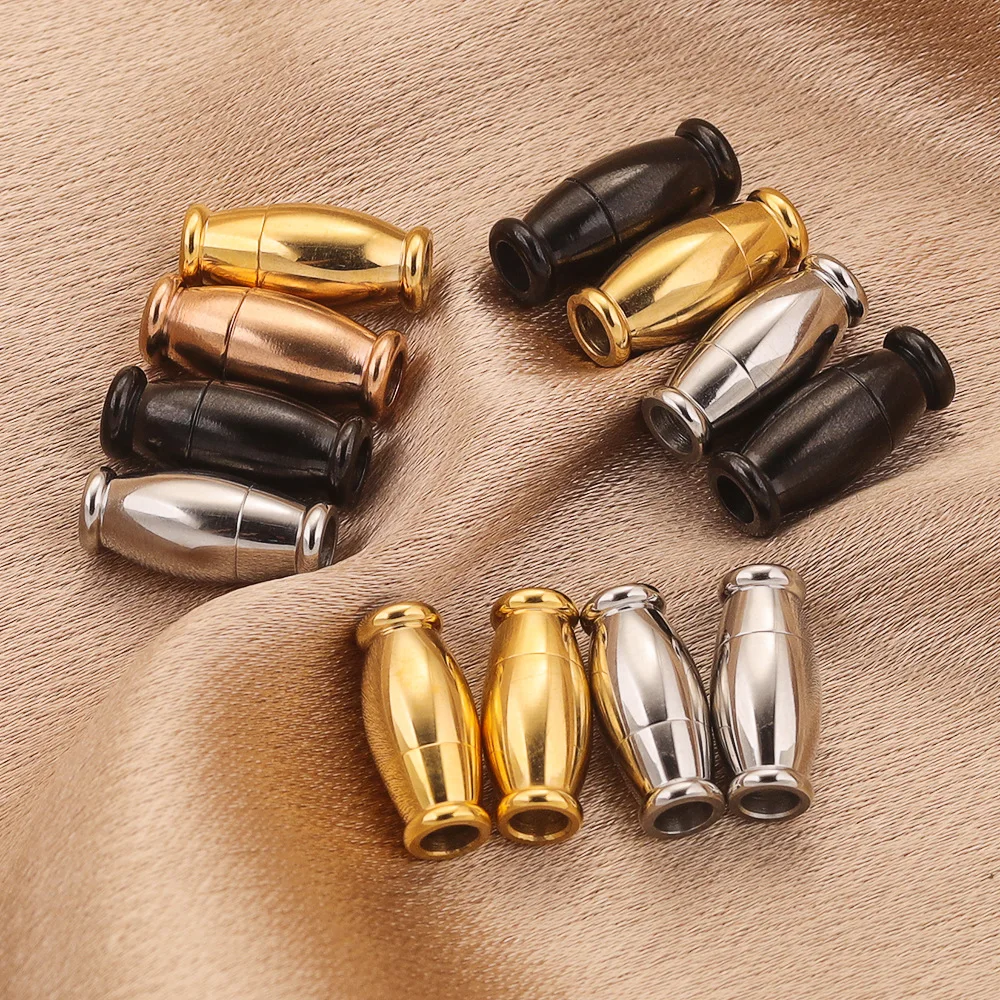 Stainless Steel Magnetic Buckle Connector DIY Bracelet Necklace Buckle Making Supplies Accessories 4